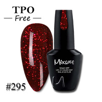 Mixcoco Professional 15ml Soak off UV Nail Art Gel Polish Bouteille d'étiquette personnalisée avec échantillon gratuit Style Designer