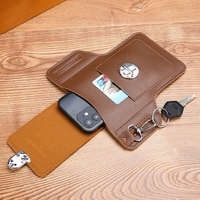 Étui universel pour téléphone portable i18pro en cuir PU, multifonction, avec boucle de ceinture, étui universel pour téléphone portable pour iPhone