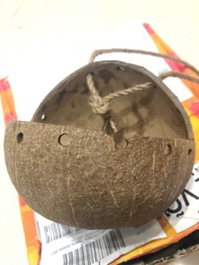 Nid d'oiseau en coque de noix de coco / coque de noix de coco - Product Image 4