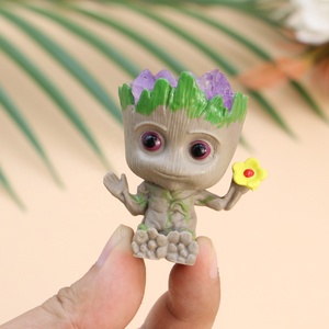 Cristal d'améthyste naturel Groote, personnage des Gardiens <span class=keywords><strong>de</strong></span> <span class=keywords><strong>la</strong></span> <span class=keywords><strong>Galaxie</strong></span>, cadeau <span class=keywords><strong>de</strong></span> Nouvel An pour enfants, décoration intérieure - Product Image 5