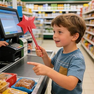 Nuevo Tap to Pay Personalizado Impreso en 3D para Pagos Transfronterizos |   Soporte para Pagos sin Contacto Starlight <span class=keywords><strong>Magic</strong></span> Wand - Product Image 4