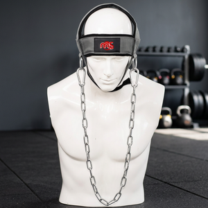Correas de Tobillo MAS Fitness para Levantamiento de Pesas, Entrenamiento de Resistencia, Recuperación de Lesiones, Culturismo, Cadena Larga de Acero, Neopreno ISO - Product Image 2