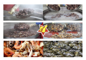 Autocuiseur industriel à gaz Baiyu pour fruits de mer, grande capacité, pour la cuisson de soupes et de viandes dans les lignes de traitement des cuisines centralisées - Product Image 4