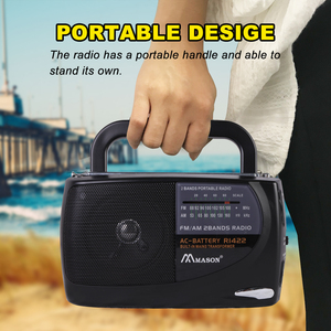 Radio portátil de 2 bandas, Radio pequeña <span class=keywords><strong>FM</strong></span>/AM de 3,5 MM para auriculares, superventas - Product Image 3