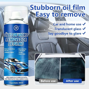 X9 Spray Removedor de Película de Grasa para Vidrios de Auto de 300ml para una Visión Clara, Limpieza y Desengrasado del Parabrisas - Product Image 4