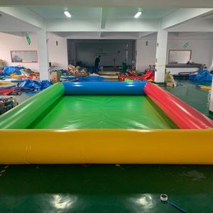 5*8M 40m2 bền lớn Inflatable người lớn Vườn Hồ Bơi cho mùa hè Inflatable hình chữ nhật thiết kế cho trẻ em và người lớn - Product Image 1