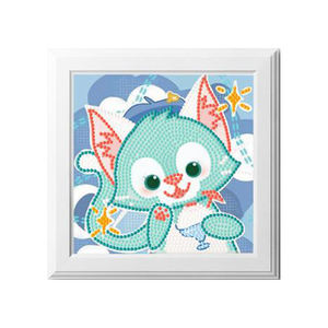 Décoration murale pleine perceuse dessin animé cristal animal encadré diamant peinture sur <span class=keywords><strong>toile</strong></span> - Product Image 1