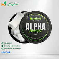 Nouvelles Sachets Énergétiques Sans Sucre à la Caféine Naturelle pour Adultes, Saveur Personnalisée avec Alpha GPC, Sachets Nootropiques pour la Performance