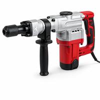 Marteau perforateur rotatif électrique robuste pour la démolition du béton, outil électrique avec poignée auxiliaire pour la construction