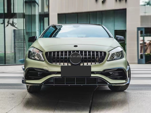 <span class=keywords><strong>Venta</strong></span> de fábrica para Mercedes Benz Clase A W176 2013-2018 Nueva actualización <span class=keywords><strong>A45</strong></span> <span class=keywords><strong>AMG</strong></span> Bodykit Car Bumper Grille Side Skirt <span class=keywords><strong>en</strong></span> Material PP - Product Image 5