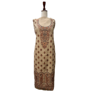Costumes Jacquard Jamawar pour femmes, tissu tissé de qualité supérieure, robe traditionnelle 3 pièces, design personnalisé, fabricant OEM ODM en gros - Product Image 1