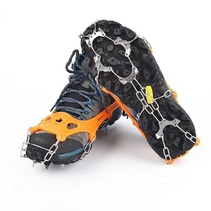 Crampones Antideslizantes de 19 Puntas para Zapatos, para Caminar, Escalar, Correr, Hacer Senderismo en Nieve y Hielo, Portátiles - Product Image 4