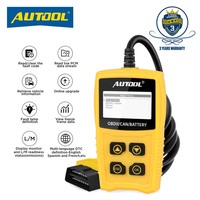 Lector de Códigos de Auto Digital Universal AUTOOL CS330, Probador de Batería de 12V, Herramienta de Diagnóstico con Escáner Obd2 Multi-Idioma