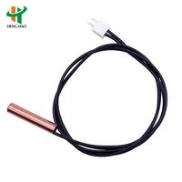 Sensor de Temperatura de Resistencia de Platino RTD PT100, PT500, PT1000, Cable de Termopar B, R, S, K, E, J, T, Termistor NTC