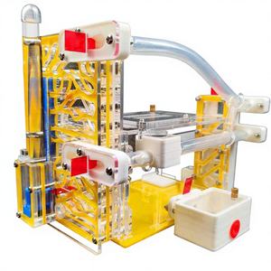 Kangdarpet Casa per Animali in Acrilico, Castello 3D Trasparente, Nido per Educazione Scientifica, Adatto per Insetti e Formiche - Product Image 4