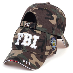 Nouvelle Mode FBI Broderie Casquette de Baseball Hommes Femmes <span class=keywords><strong>Snapback</strong></span> Casquettes Unisexe Réglable Hip Hop Papa Chapeau hommes - Product Image 1