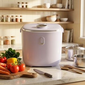 5L Smart Digital <b>Timer</b> Control Fast Cooking Portable Household Eco-Friendly Rice Cooker LED Display Easy to Read and - Product Image 5