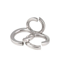 Hot Sale M8 Stainless Steel 316 Double Spring Lock Washer High Pressure Bronze Split Washer with DIN Standard Plain Finish