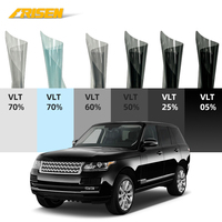Película Solar Premium para Ventanas de Auto, 2Mil, Resistente al Calor, Bloquea 99% de Infrarrojos, Rechaza 99% de Rayos UV, TSYR 68%~99%, VLT Personalizable