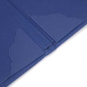 Porta Diplomas A4 <span class=keywords><strong>de</strong></span> Papel Perlado con Logotipo en Dorado y Forro - Product Image 6