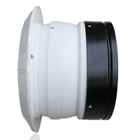 Diffuseur de jet circulaire en aluminium pour plafond, buse de diffusion réglable à rotule – Utilisation extérieure moderne et victorienne pour sous-sol