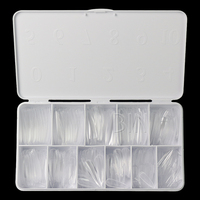 BIN 550 pièces marque privée ongles des doigts couverture complète presse sur les ongles conseils clair Gelly conseils doux gelée Gel conseils Design Express