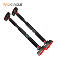 PB8109 Barre de traction réglable bras supérieur et entraîneur abdominal pour usage domestique Barre de porte pour tractions