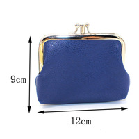 Dompet Koin PU Ganda Baru Model Ms Zero, Tas Kecil Warna Cerah dan Segar, Grosir Tersedia
