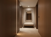 Profilé lumineux LED pour panneau mural de 18 mm, lumière linéaire encastrée, diffuseur noir pour hôtel de luxe, maison, YB3004-0-1
