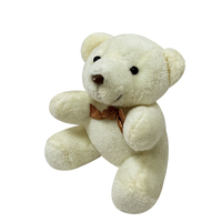 Haute qualité Mini ours Anime jouets en peluche doux tissu en peluche conception microfibre remplissage léger vente chaude pour anniversaire porte-clés