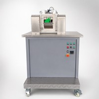 Machine de granulation de plastique de laboratoire, broyeur à deux rouleaux, variateur de fréquence (VFD), mélangeur de composés, granulation, rapport réglable, CE ISO