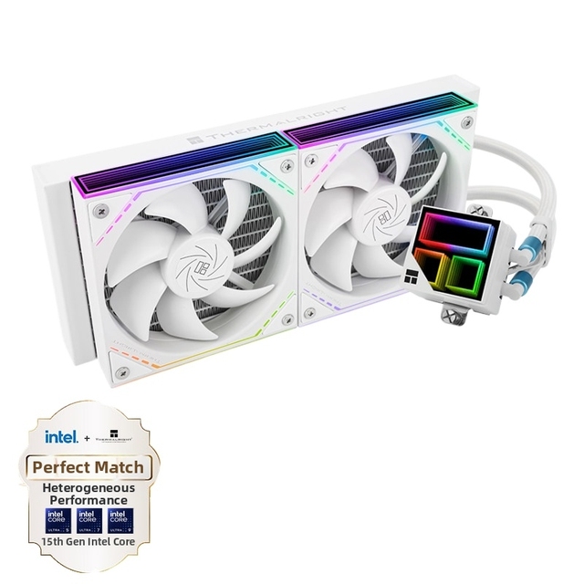 Thermalright Frozen Infinity 240 White ARGB 240mm CPU Liquid Cooler Support LGA1700 LGA1851 AM5 Wholesale
