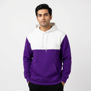 Men's Trendy Pullover Hoodie 100% Cotton <b>Sweatshirt</b> Soft Fleece Interior 3D Street Style Print Available Multiple Winter Colors - Product Image 1