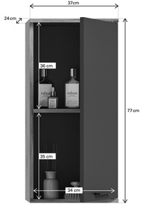 Moderno Design tedesco cinque pezzi bagno mobile lavabo X12B8B05 con lavandino per lo stoccaggio e lo stile - Product Image 4