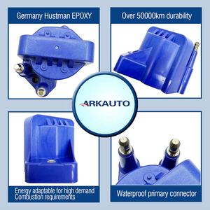 ARKAUTO Performance Bleu Bobine D'allumage Packs DR39 D555 1103608 pour Buick Century Ford Mercury Chevy <span class=keywords><strong>Corvette</strong></span> Honda GMC Isuzu - Product Image 2