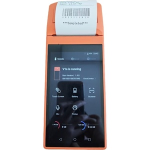 Terminal de <span class=keywords><strong>paiement</strong></span> portable V1S d'occasion en bon état, écran tactile capacitif multi-touch de 5,5 pouces, <span class=keywords><strong>4</strong></span> cœurs, prise en charge de la carte SIM 3G - Product Image 1