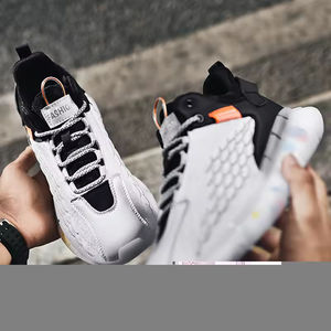 Zapatillas Deportivas Ligeras de Moda con Cordones, Punta Cerrada, Tejidas, Versátiles para Hombre y Mujer - Product Image 6