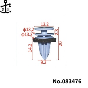 Evrensel naylon araba genişleme toka dekoratif perçinler sabit toka için plastik araba klip donanım oto raptiye - Product Image 2
