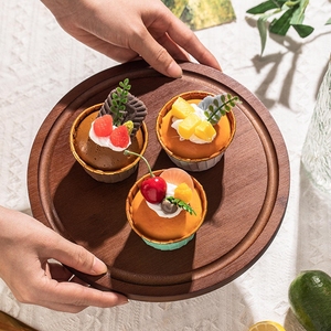 Nuevo Soporte <span class=keywords><strong>para</strong></span> Pastel de Madera de Acacia 2026, con Tapa de Plástico Transparente a Prueba de Polvo, <span class=keywords><strong>para</strong></span> Regalo de Boda o <span class=keywords><strong>Cumpleaños</strong></span> - Product Image 5