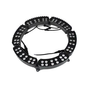 Lampe d'arbre LED à anneau lumineux extérieur, couleur RVB, étanche IP65, projecteur pour parc, jardin, éclairage paysager, poteau, lampadaire, lampe pour arbre cocotier - Product Image 1