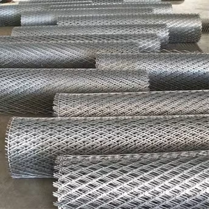 שנגסן מפעל מכירת יהלום סוג דקורטיבי מורחב גדר מתכת לוח מחורר ניקוב חוט פלדה רשת - Product Image 6