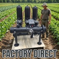 Filtre à eau à lavage automatique direct usine pour système d'irrigation goutte à goutte, garantie 1 an