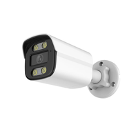 CCTV High Definition IP Camera Bullet 4 in 1 Metal Outdoor IP66 H.265 4Mp 5MP 4K 8MP Colourvu Black Poe Security Bullet Camera