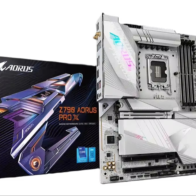 TOP & BEST SELLING GIGABYTE Z790 AORUS PRO X LGA1700 Z790  ATX DDR5 5*M.2 PCIe 5.0 USB 3.2 Wi-Fi 7 Motherboard