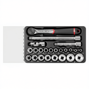 <b>Tool</b> Case <b>Set</b> 519/606CEA Socket Wrench Kit Professional <b>Mechanics</b> Repair <b>Tools</b> - Product Image 2