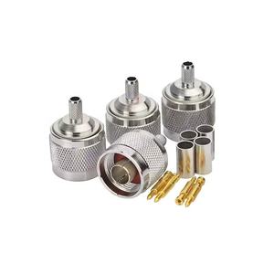 Conector Macho Tipo N para LMR400 / LMR400UF / LOW400 / RG8U / RG213 - Conector de Crimpado con Pin Fijado - Product Image 3
