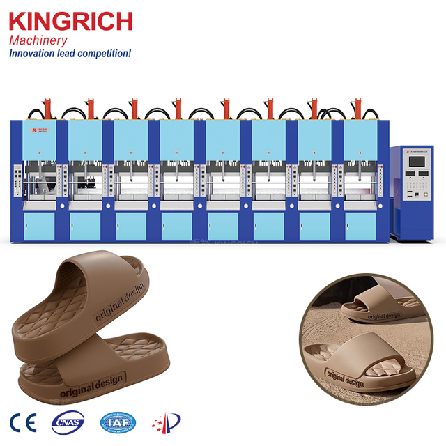 CE Certified Fully Automatic EVA Foam Slipper Manufacturing Machine with Core Motor Component