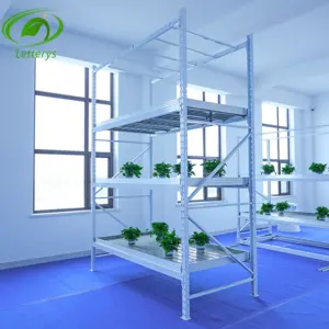 New Premium Growing Tray 4x8 Flood Trays Ebb And Flow System Rolling Bench Grow Tables