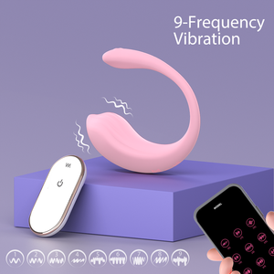 Vibratore a Forma di Balena LIL MERMAID con Doppio Controllo APP e Telecomando, Rivestimento in Silicone di Grado Medicale, Indossabile per Giochi di Coppia, Giocattolo Sessuale per Donne - Product Image 6
