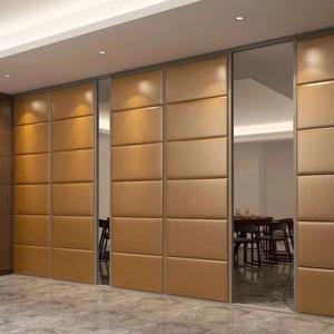 Hoạt động phân vùng tường không có mặt đất đường sắt xoay gấp thiết kế mới khách sạn phòng khiêu vũ màn hình - Product Image 1